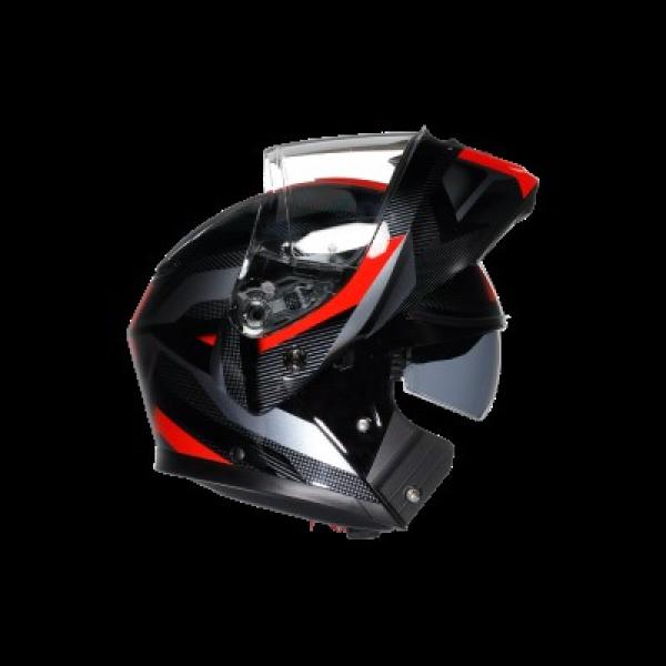 CAPACETE AGV STREETMODULAR LEDRO