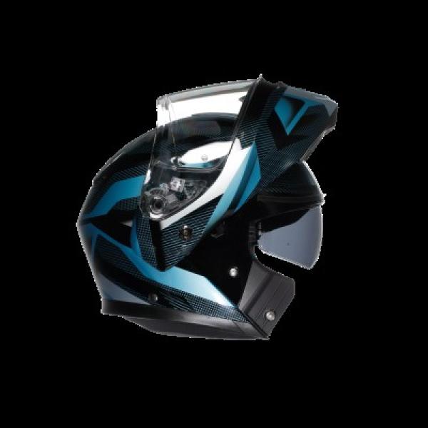 CAPACETE AGV STREETMODULAR LEDRO