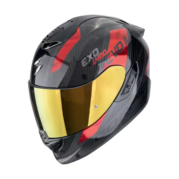 CAPACETE SCORPION EXO-1400 EVO II CARBON AIR PLATTED